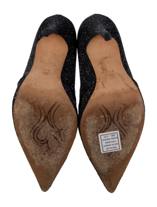 Jean-Michel Cazabat Glitter D'Orsay Pumps