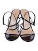 Jean-Michel Cazabat Patent Leather Slingback Sandals