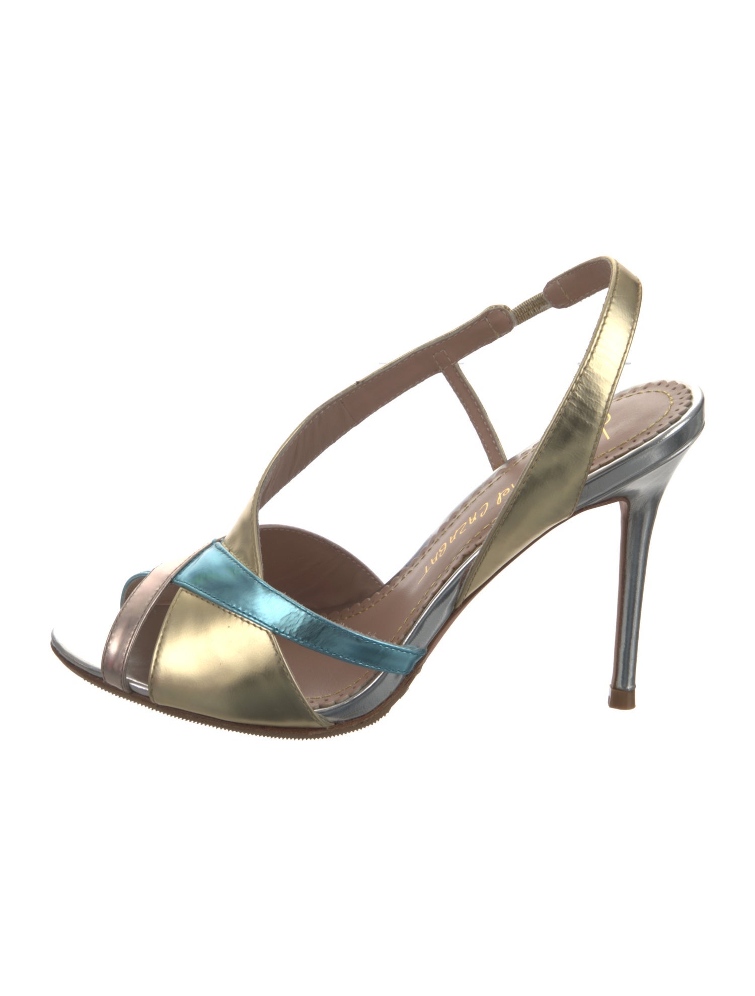 Jean-Michel Cazabat Leather T-Strap Pumps