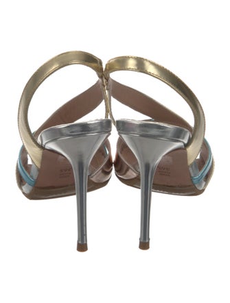 Jean-Michel Cazabat Leather T-Strap Pumps