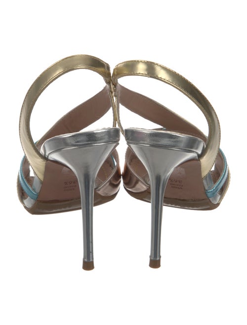 Jean-Michel Cazabat Leather T-Strap Pumps