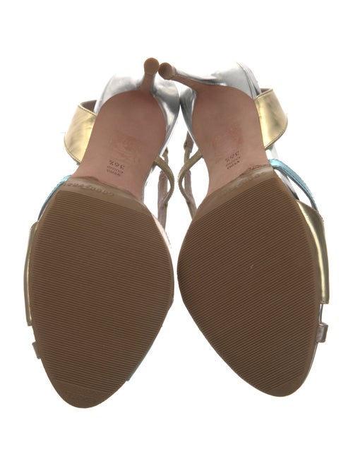 Jean-Michel Cazabat Leather T-Strap Pumps