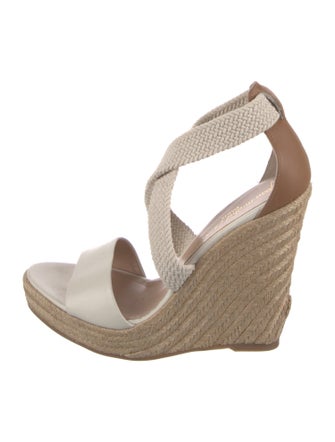 Jean-Michel Cazabat Leather Espadrilles