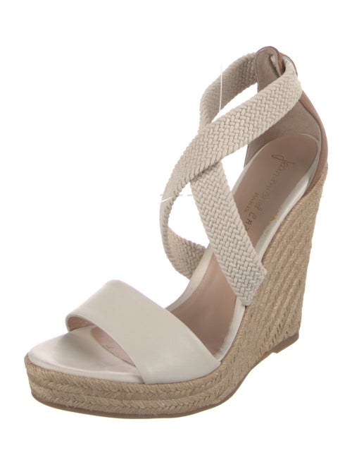 Jean-Michel Cazabat Leather Espadrilles