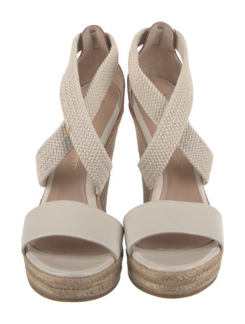 Jean-Michel Cazabat Leather Espadrilles