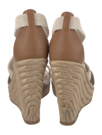 Jean-Michel Cazabat Leather Espadrilles