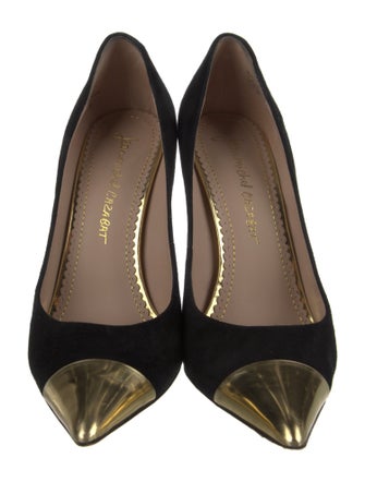Jean-Michel Cazabat Suede Pumps