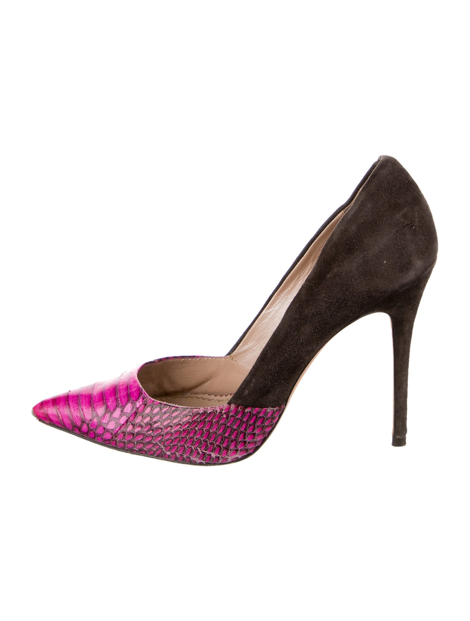 Jean-Michel Cazabat Suede Pumps