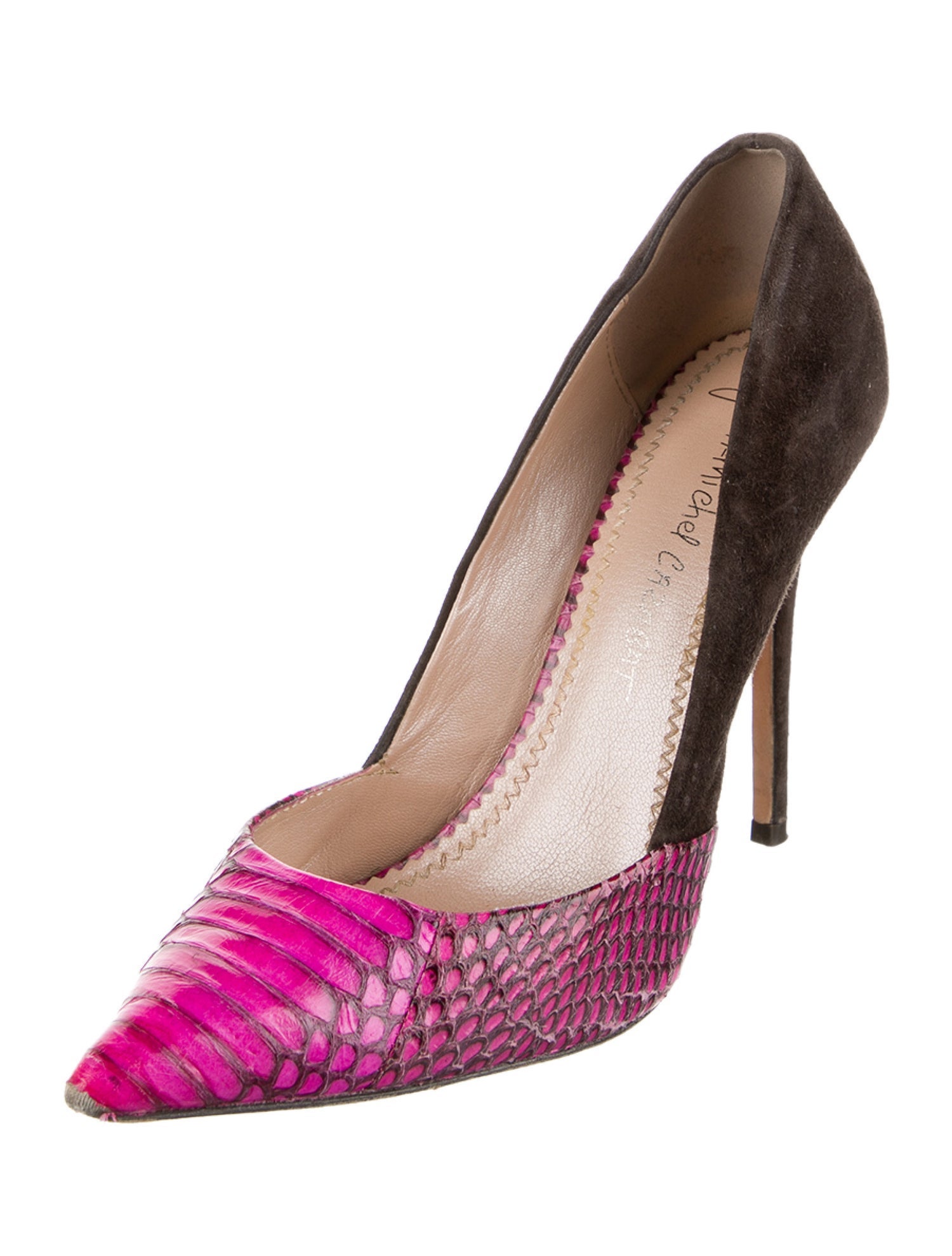 Jean-Michel Cazabat Suede Pumps