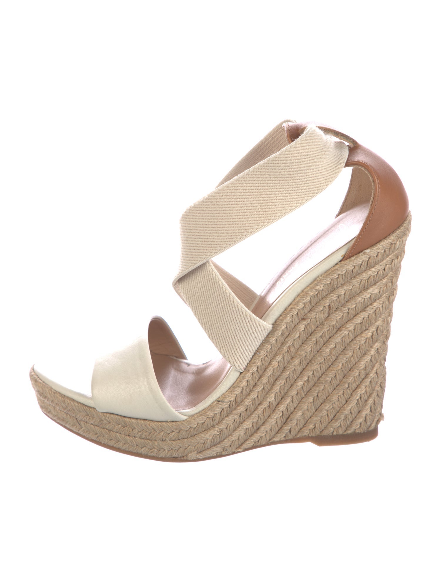 Jean-Michel Cazabat Leather Espadrilles