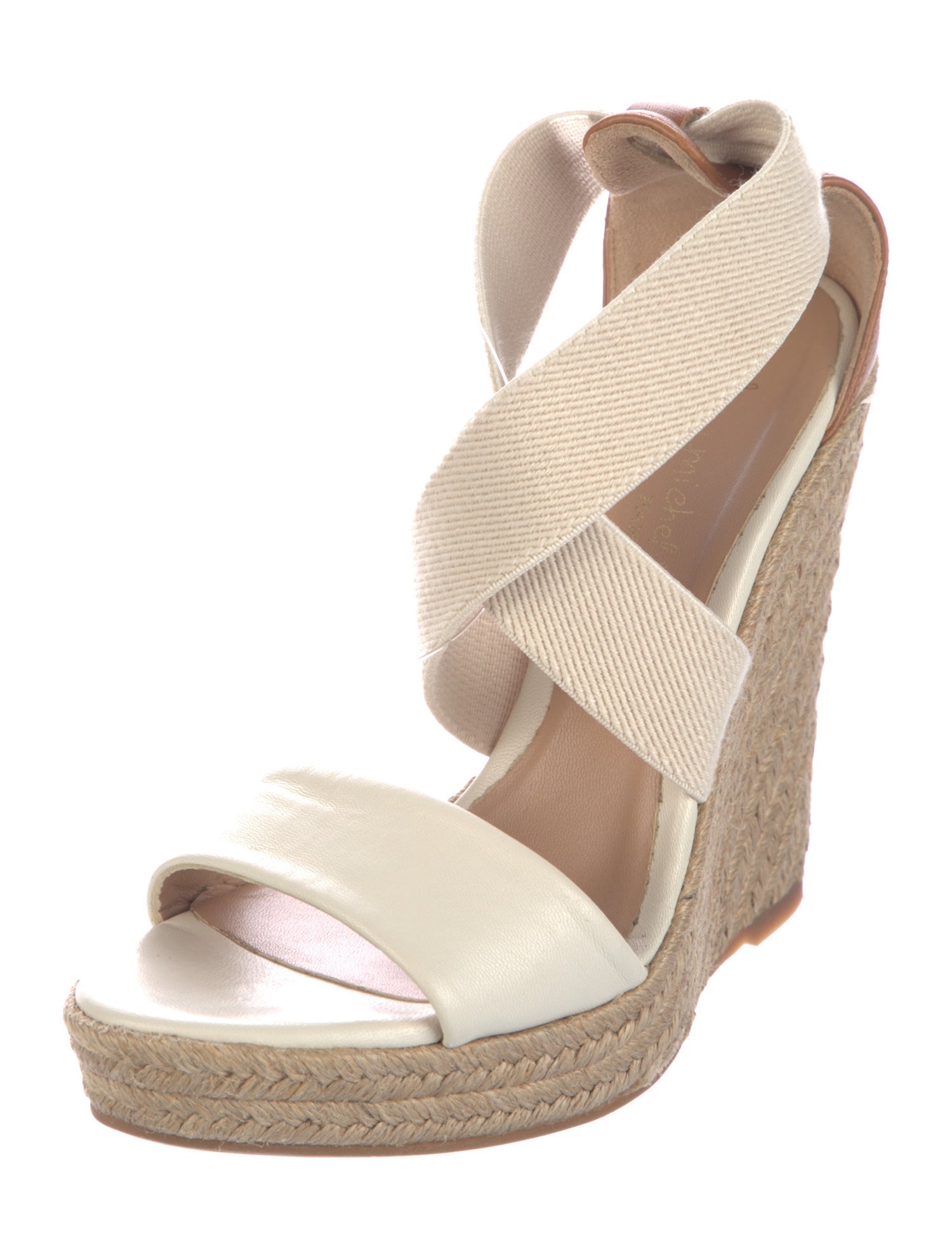 Jean-Michel Cazabat Leather Espadrilles