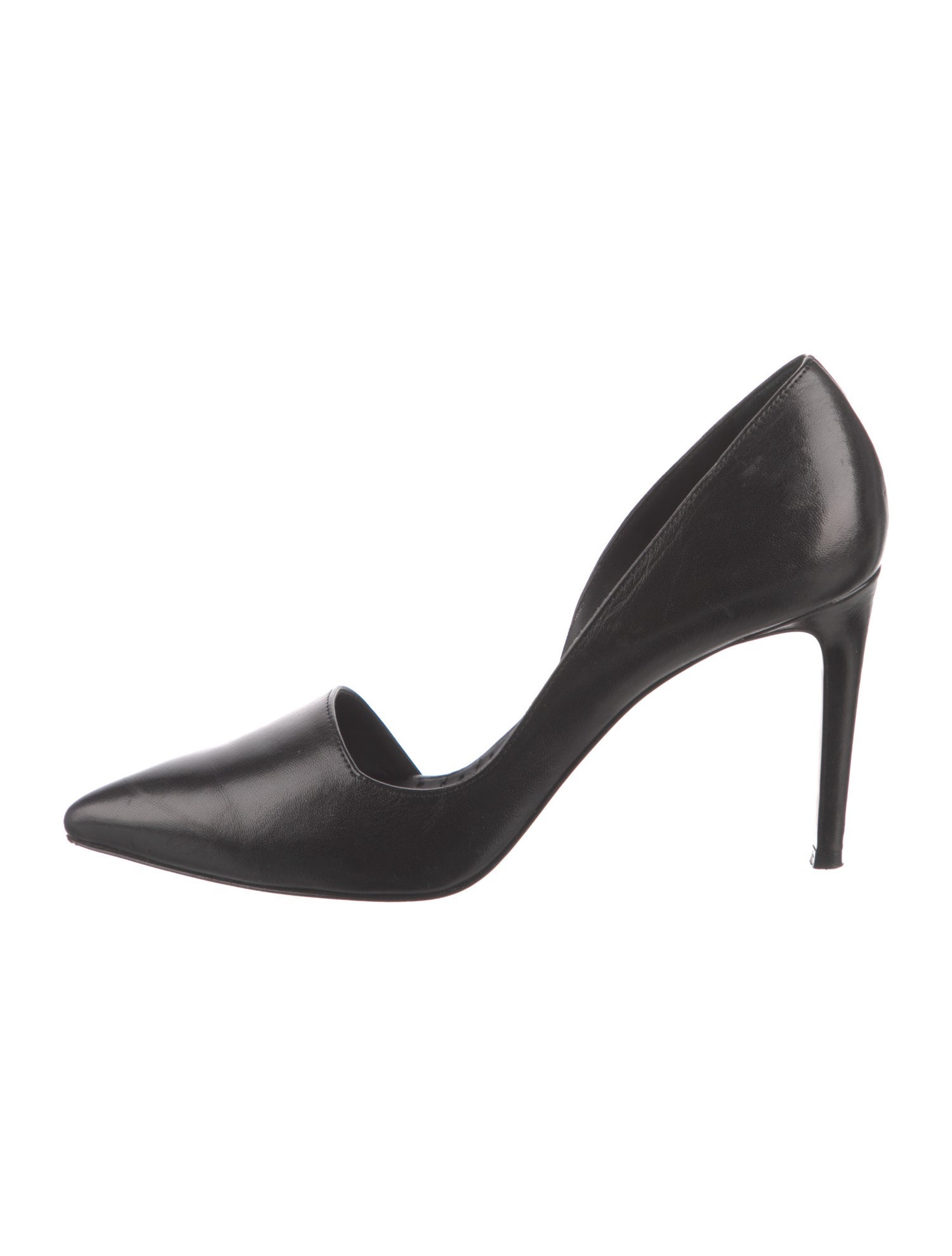 Jean-Michel Cazabat Leather D'Orsay Pumps