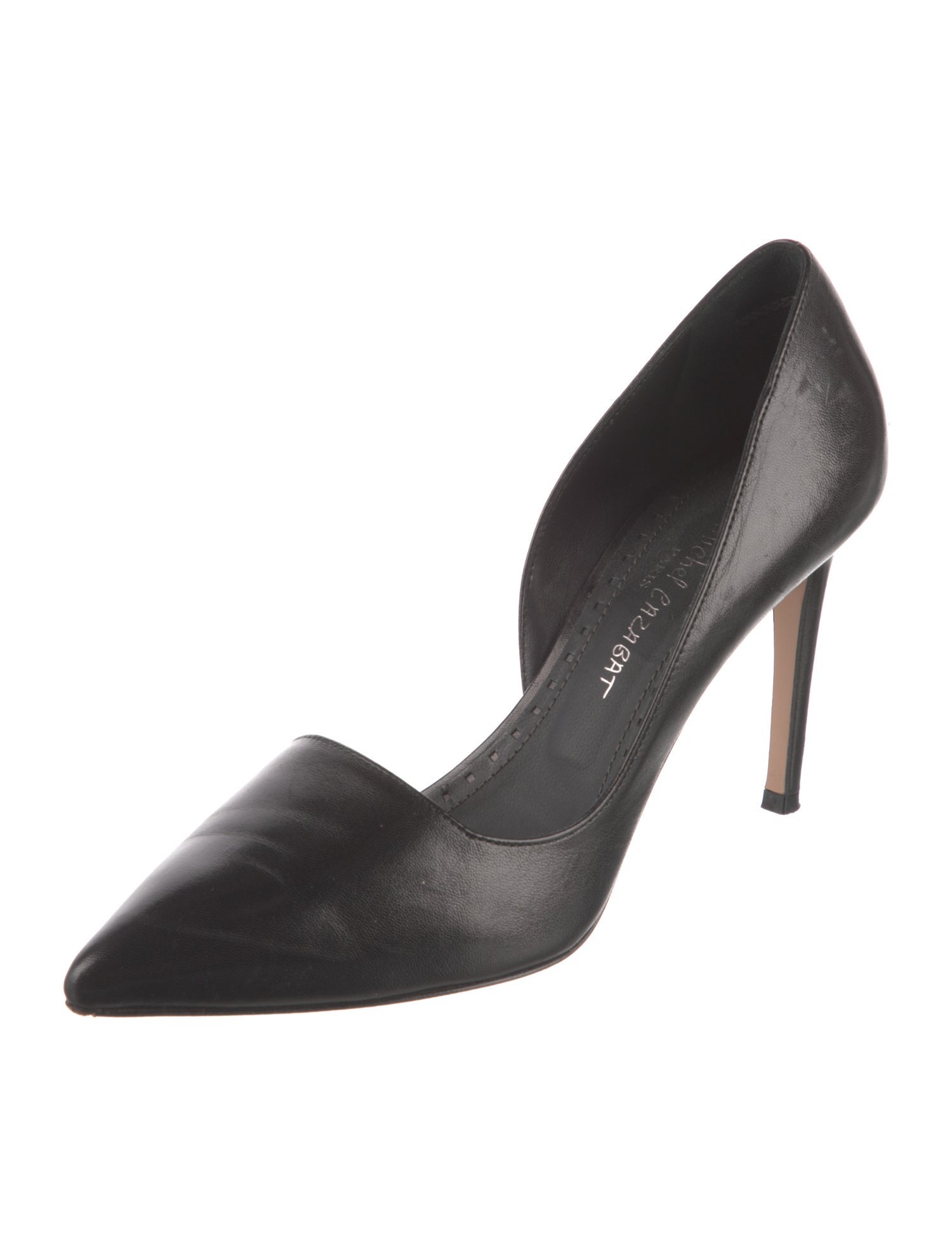 Jean-Michel Cazabat Leather D'Orsay Pumps