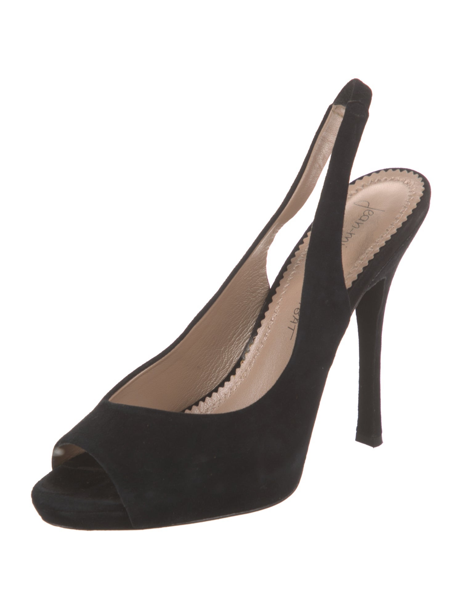 Jean-Michel Cazabat Suede Slingback Pumps