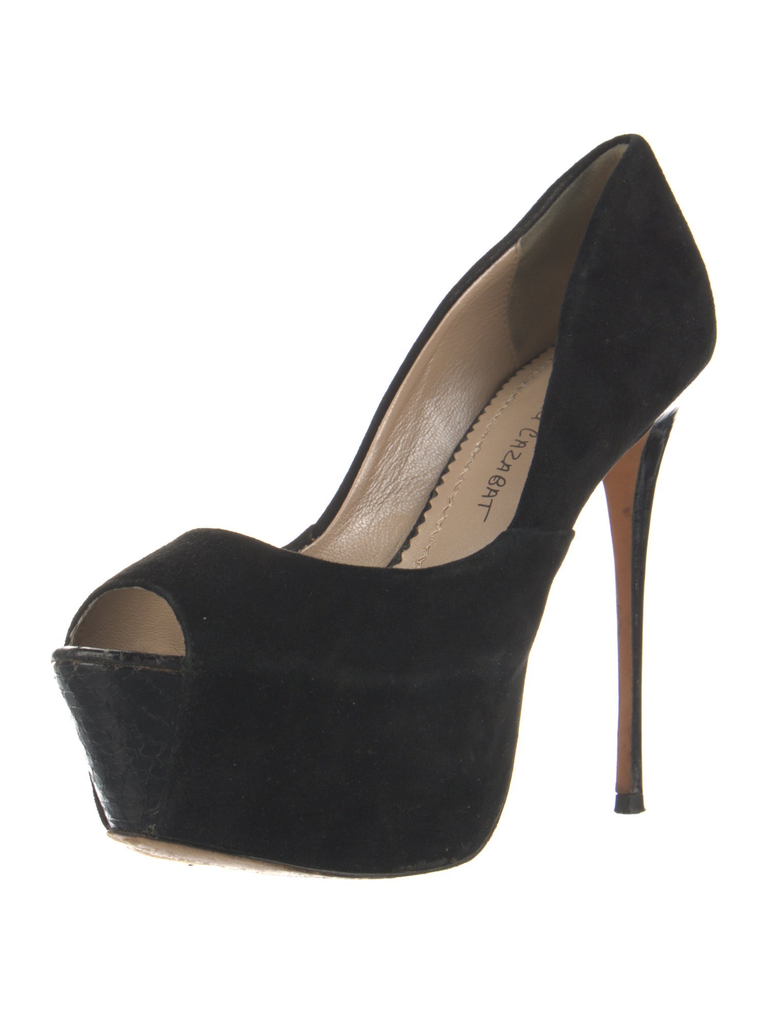 Jean-Michel Cazabat Suede Pumps