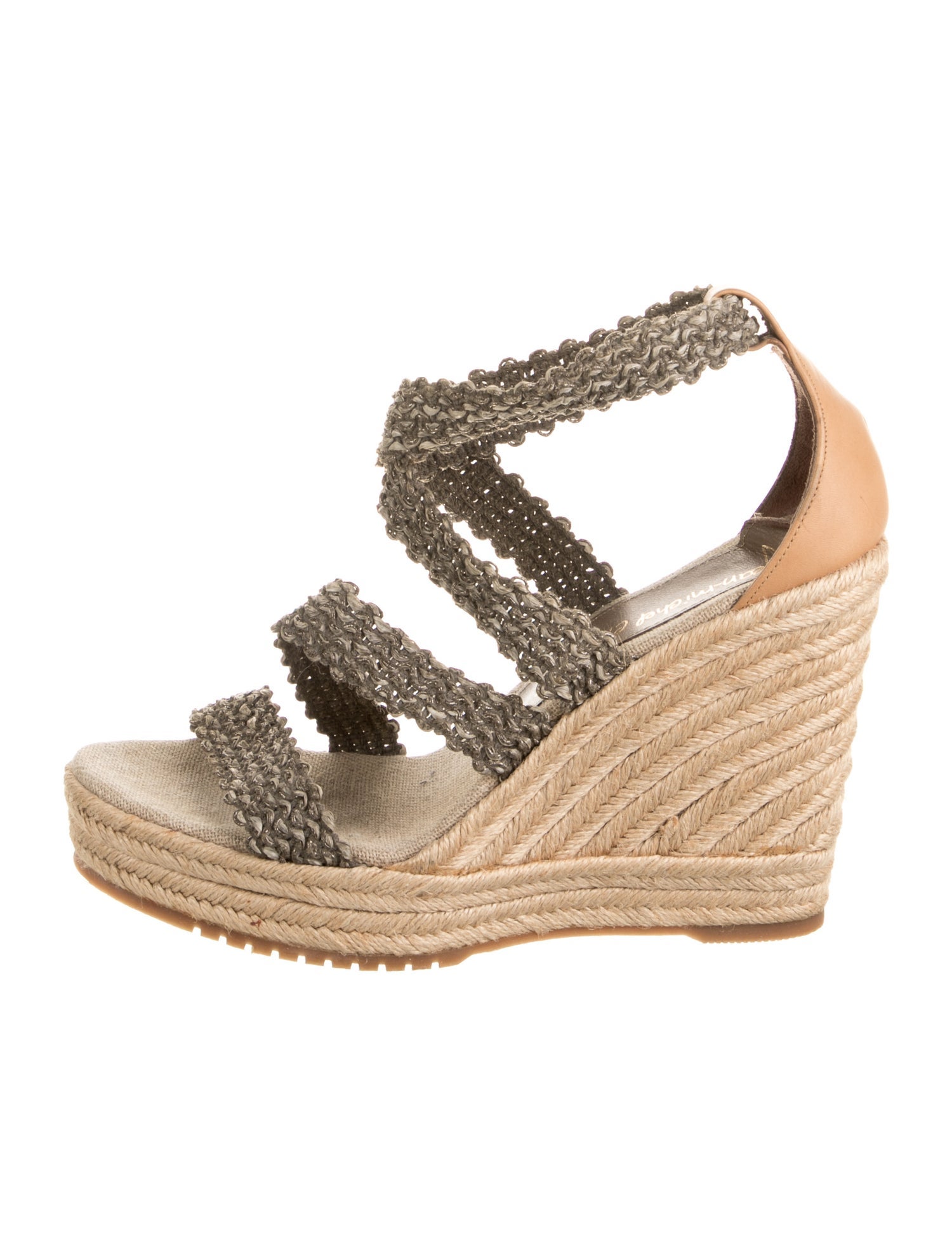 Jean-Michel Cazabat Leather Espadrilles