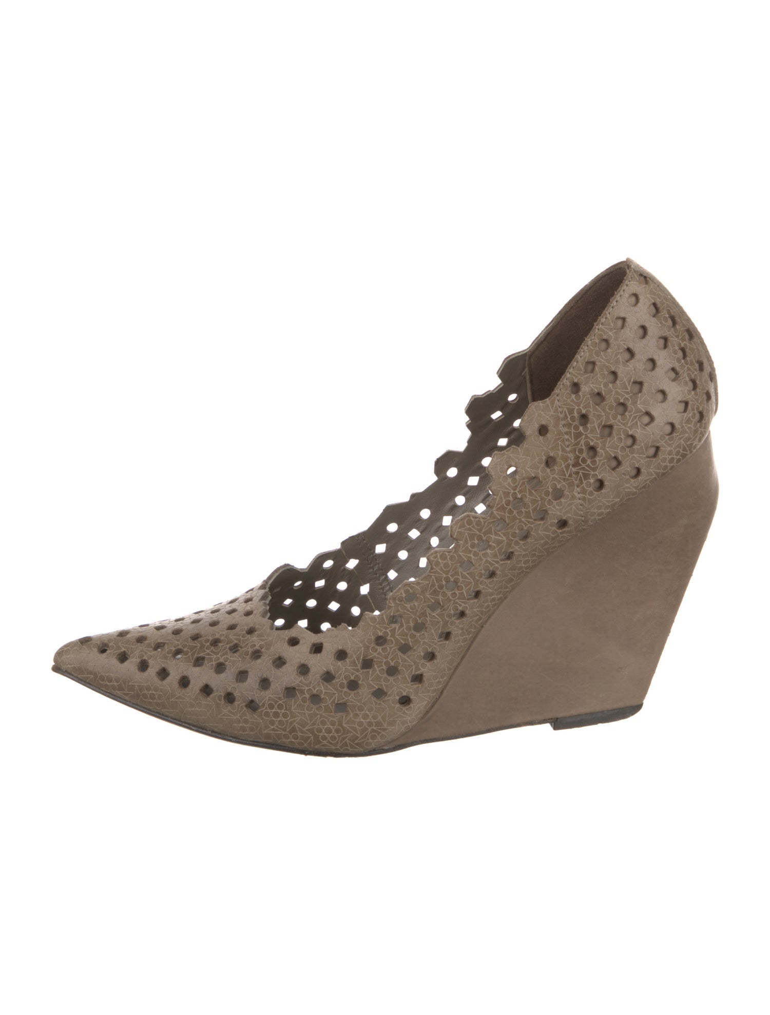 Jean-Michel Cazabat Leather Pumps