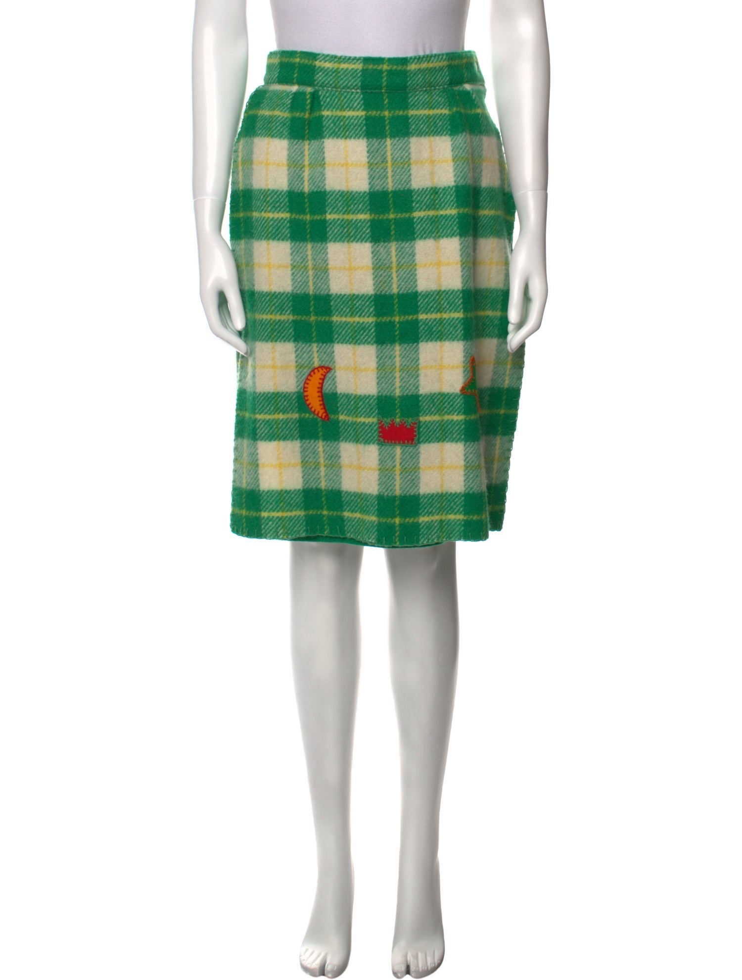 JC de Castelbajac Vintage Knee-Length Skirt