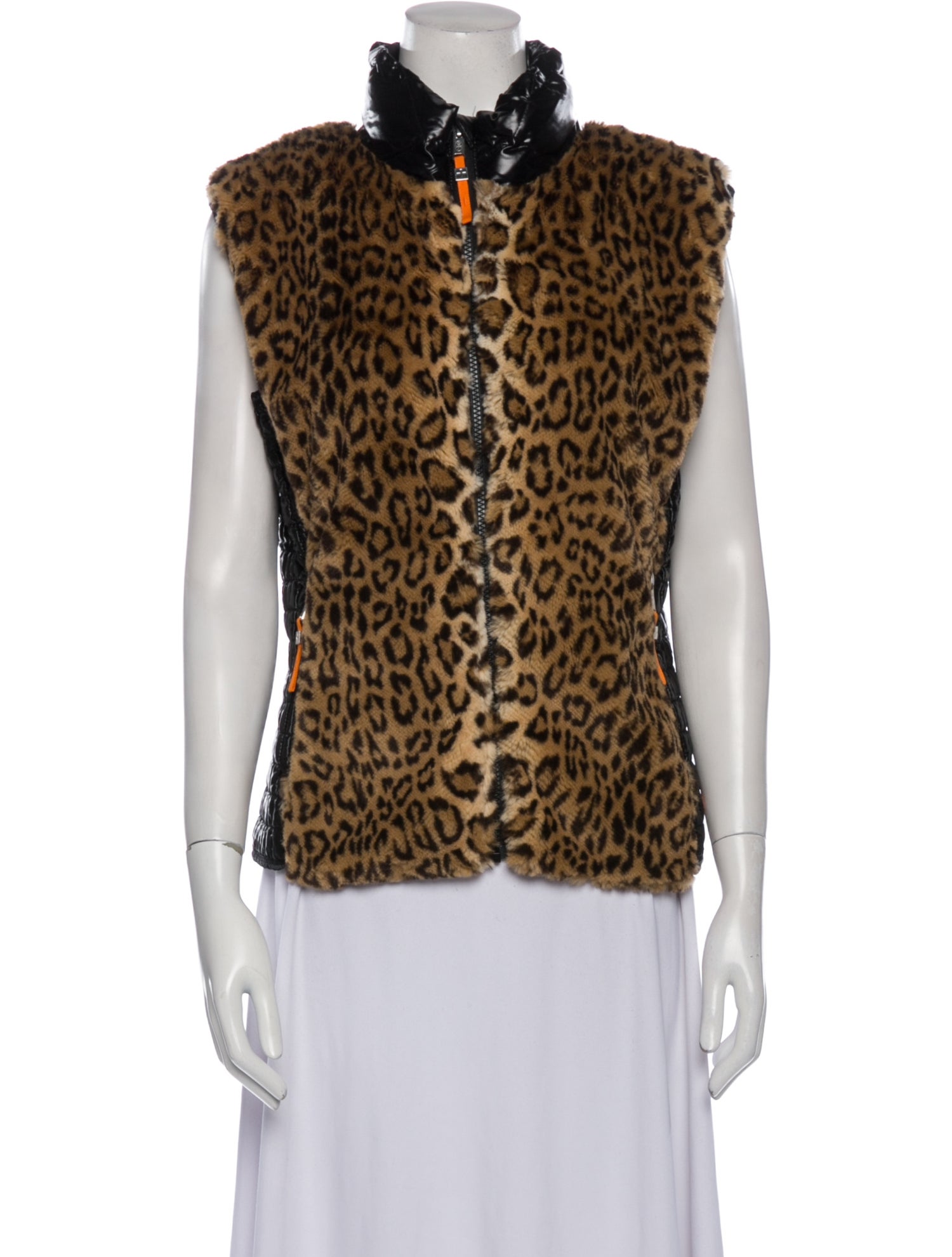JC de Castelbajac Animal Print Vest