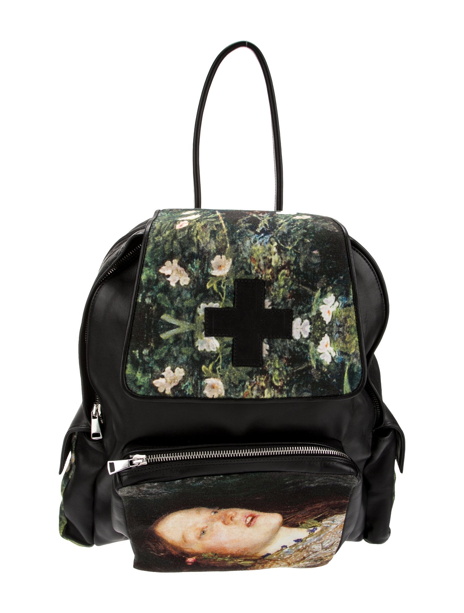 JC de Castelbajac Leather Backpack