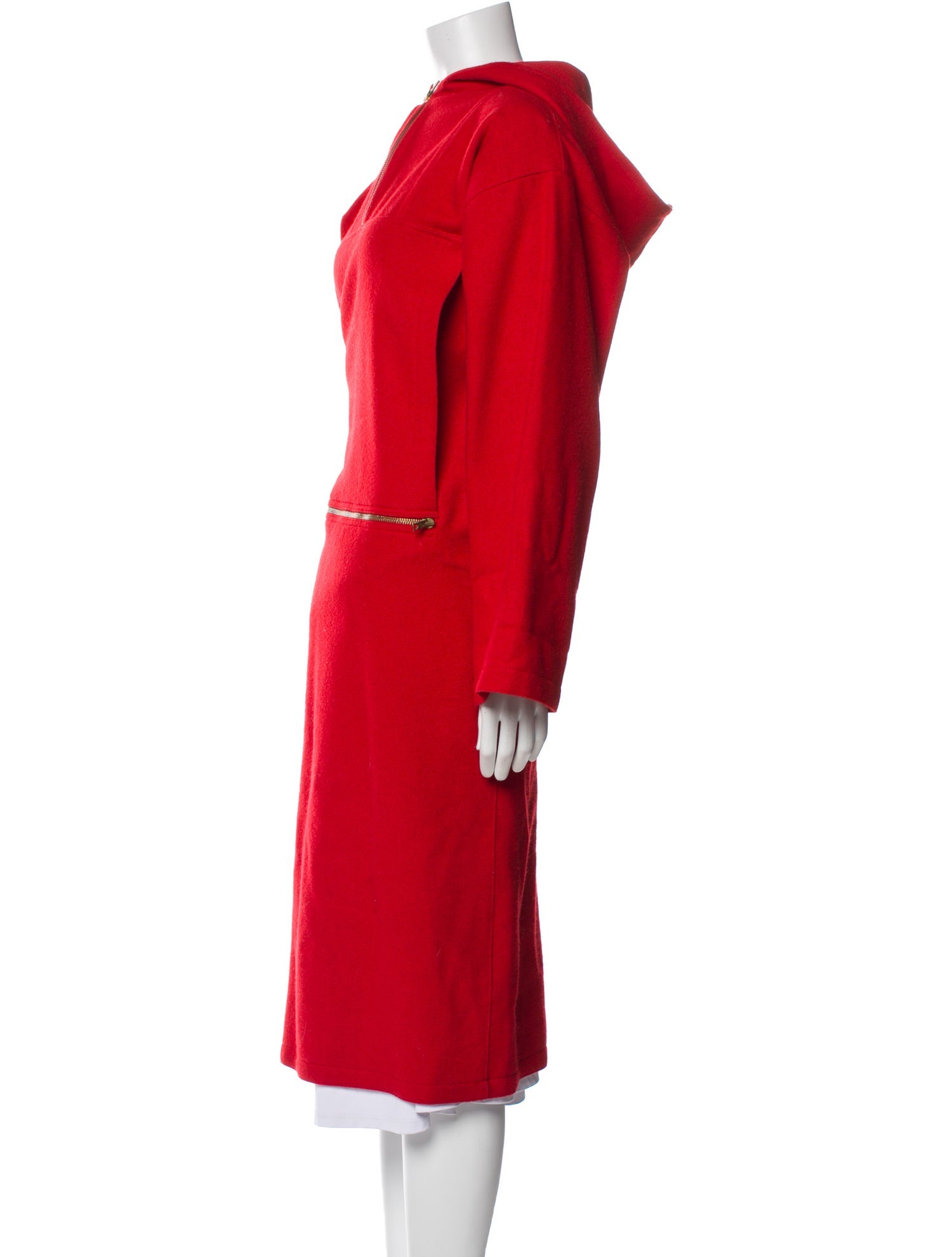 JC de Castelbajac Wool Faux Fur Coat