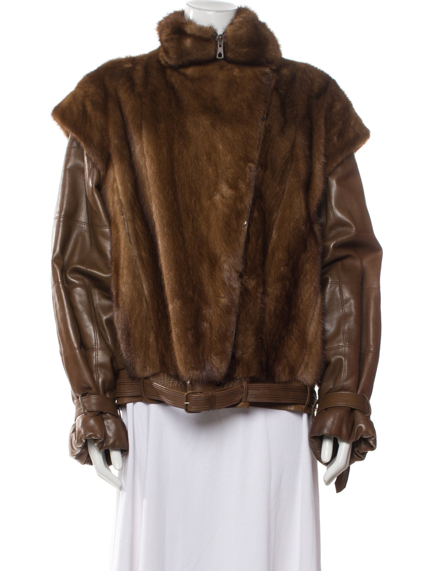 JC de Castelbajac Vintage 1980's Fur Jacket