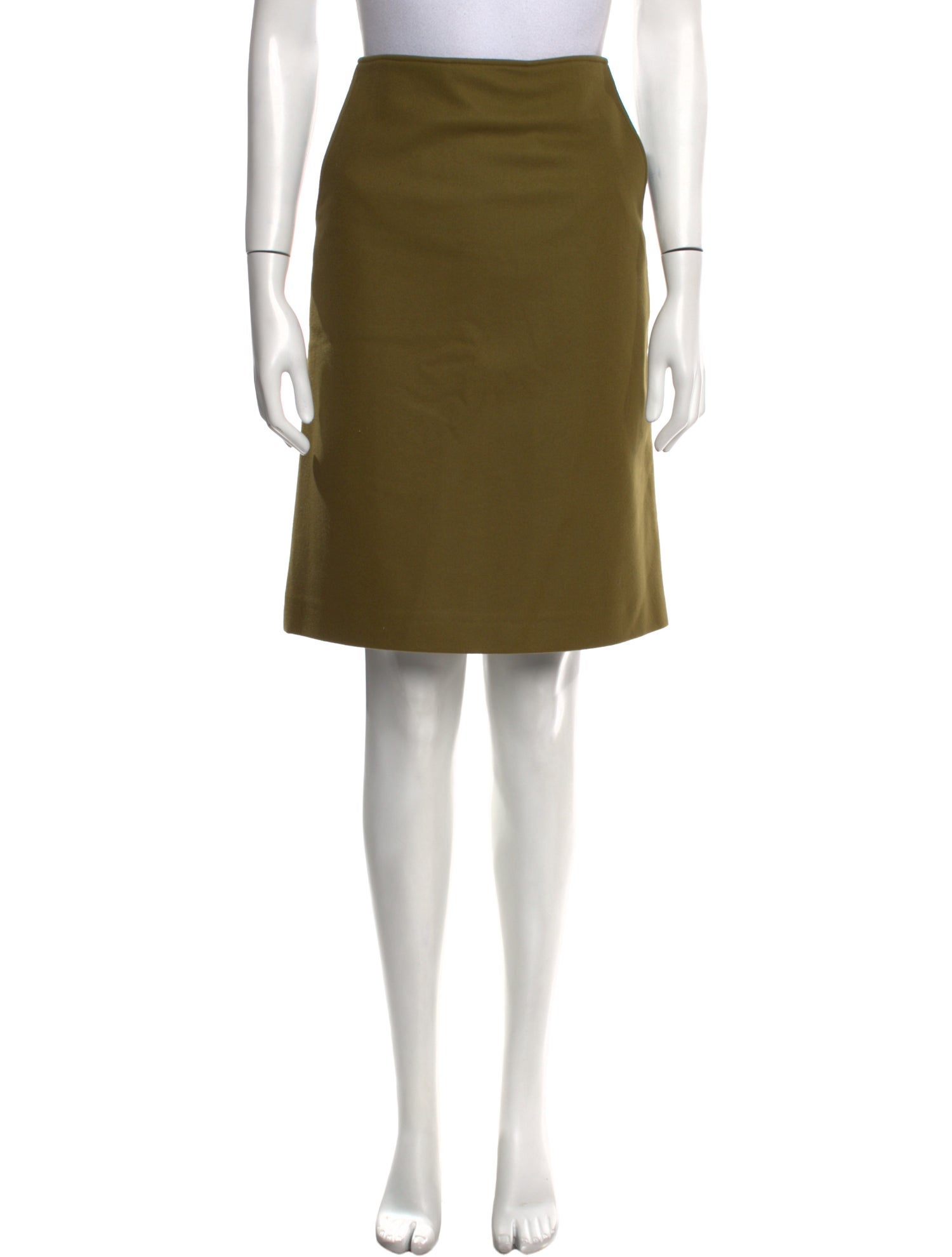 JC de Castelbajac Wool Knee-Length Skirt