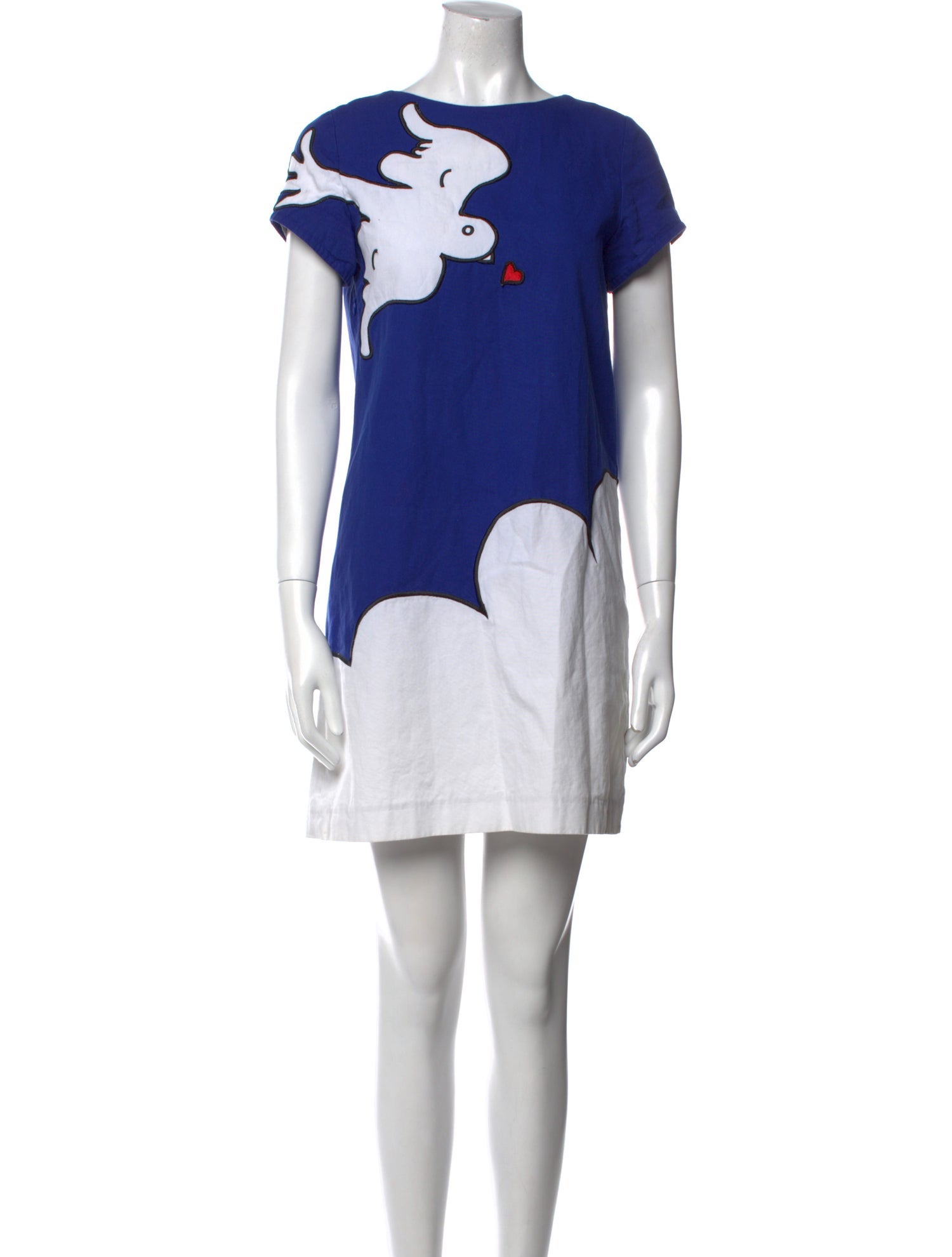 JC de Castelbajac Printed Mini Dress