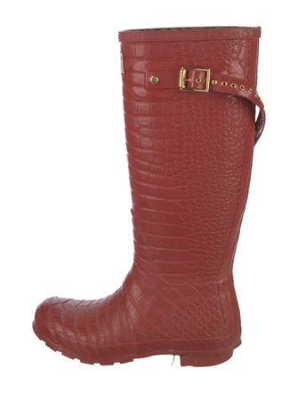 Jimmy Choo x Hunter Rubber Rain Boots