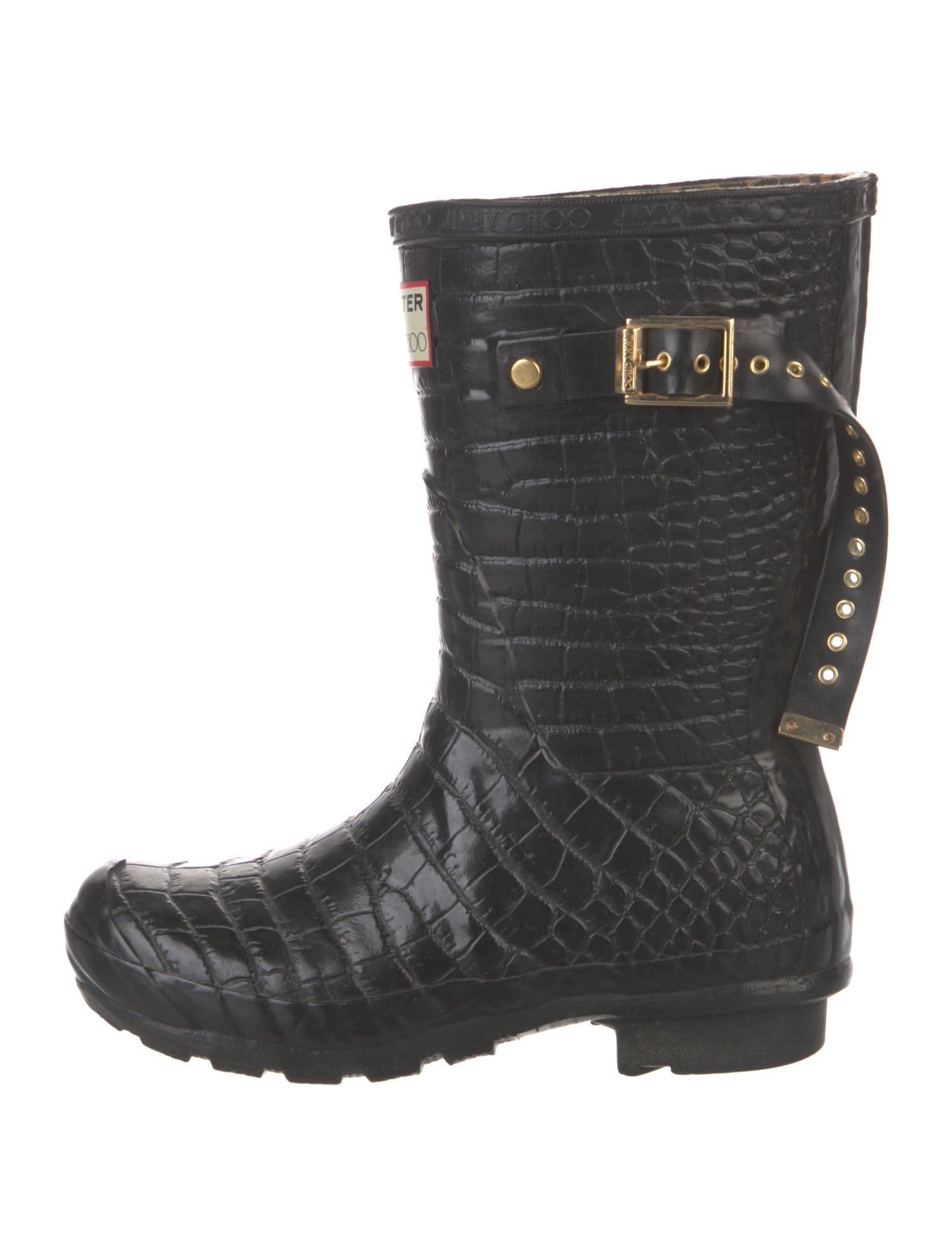 Jimmy Choo x Hunter Rubber Rain Boots