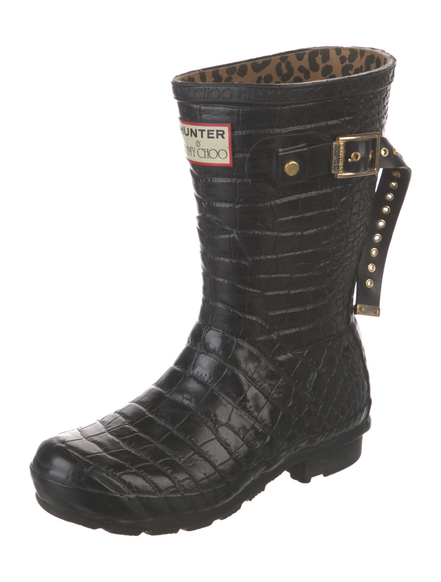 Jimmy Choo x Hunter Rubber Rain Boots