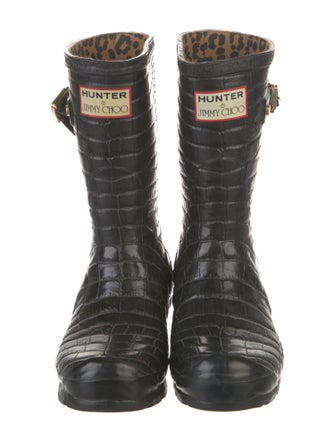 Jimmy Choo x Hunter Rubber Rain Boots
