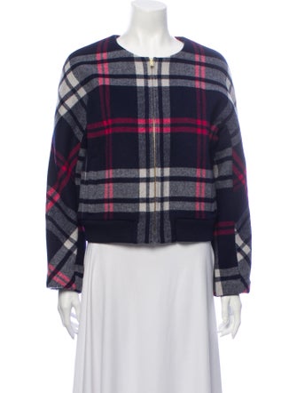 J.Crew Plaid Print Jacket