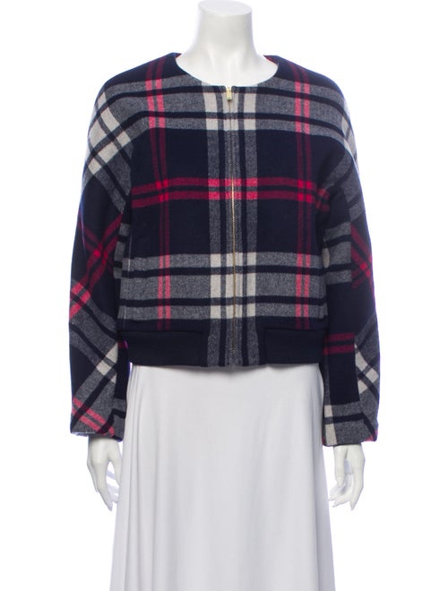 J.Crew Plaid Print Jacket