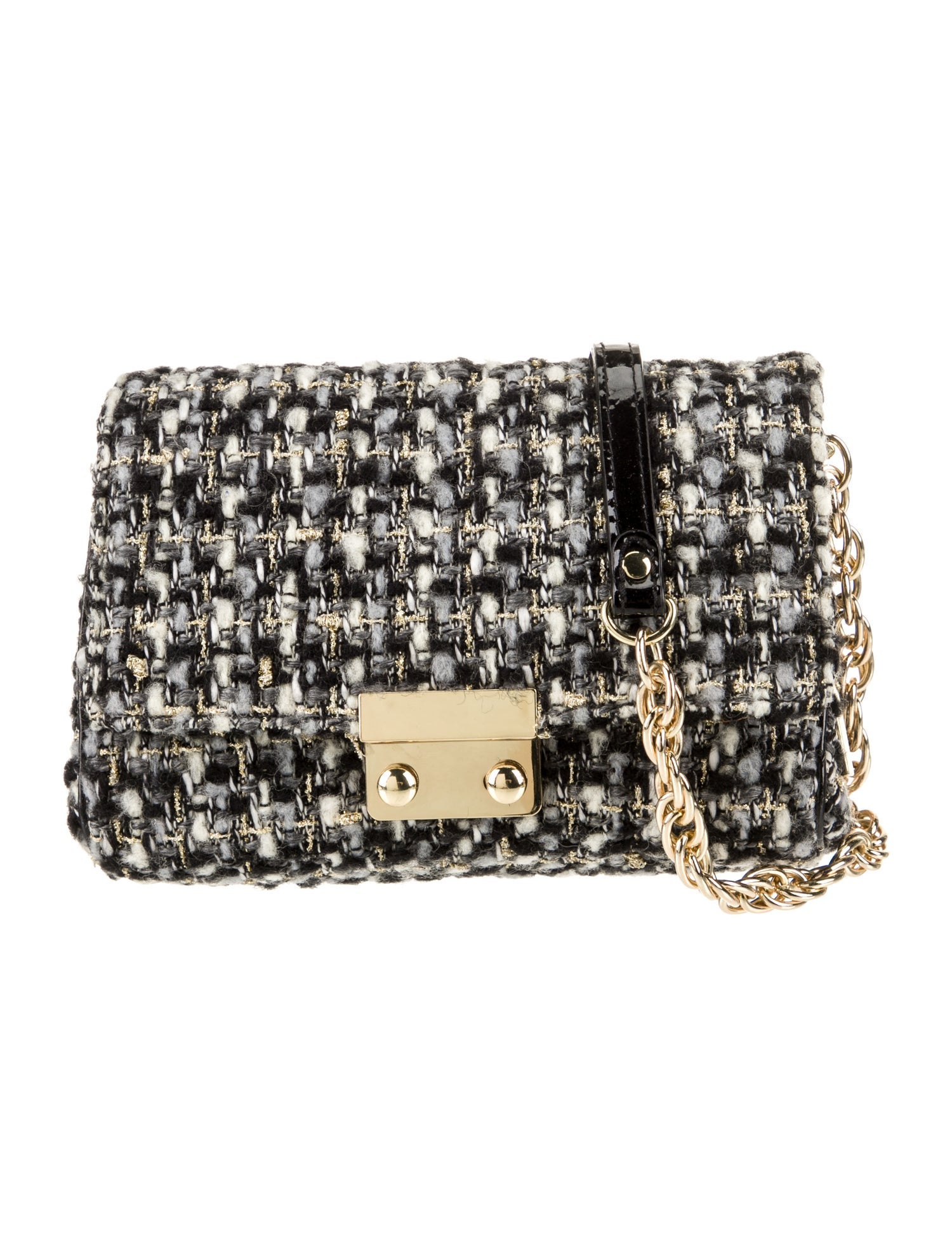 J.Crew Tweed Clutch