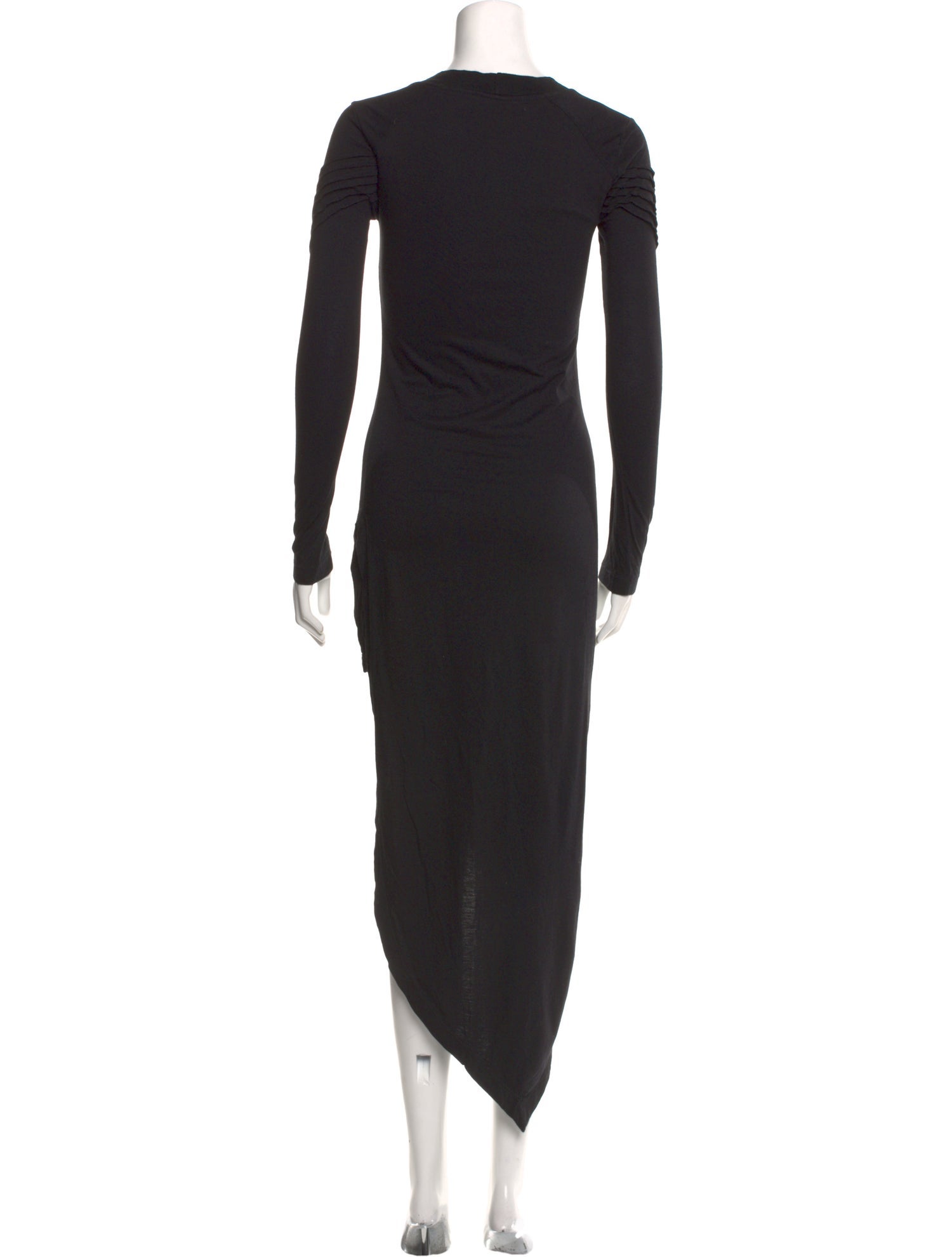 jonny cota asymmetrical black dress Jonny Cota Studio Women's Asymetrical Mini Moto Dress Black Size Small