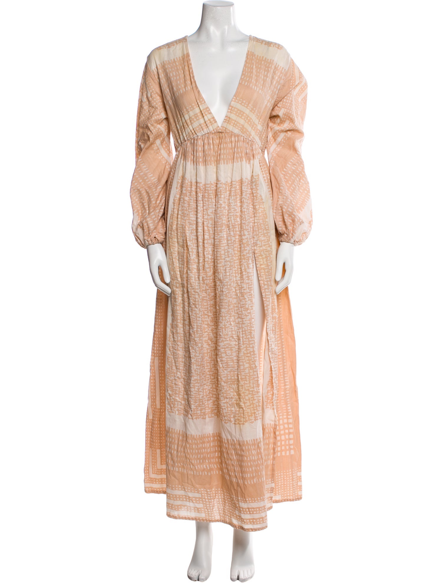 Jonny Cota Studio Printed Long Dress