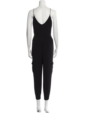 Jonny Cota Studio Silk Scoop Neck Jumpsuit
