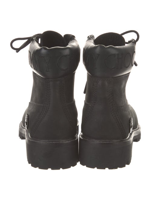 Jimmy Choo x Timberland Glitter Accents Combat Boots