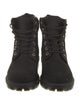 Jimmy Choo x Timberland Suede Printed Combat Boots