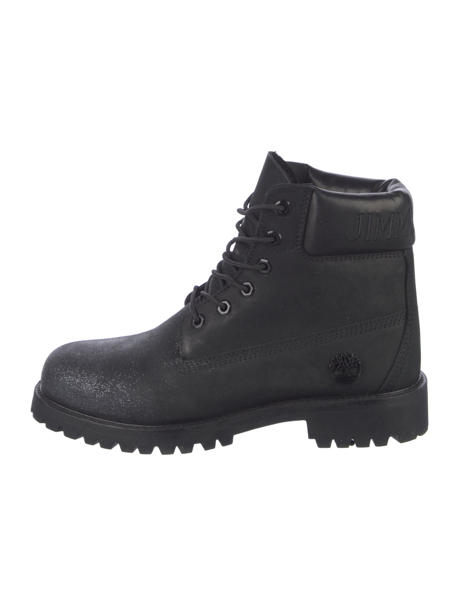 Jimmy Choo x Timberland Leather Combat Boots