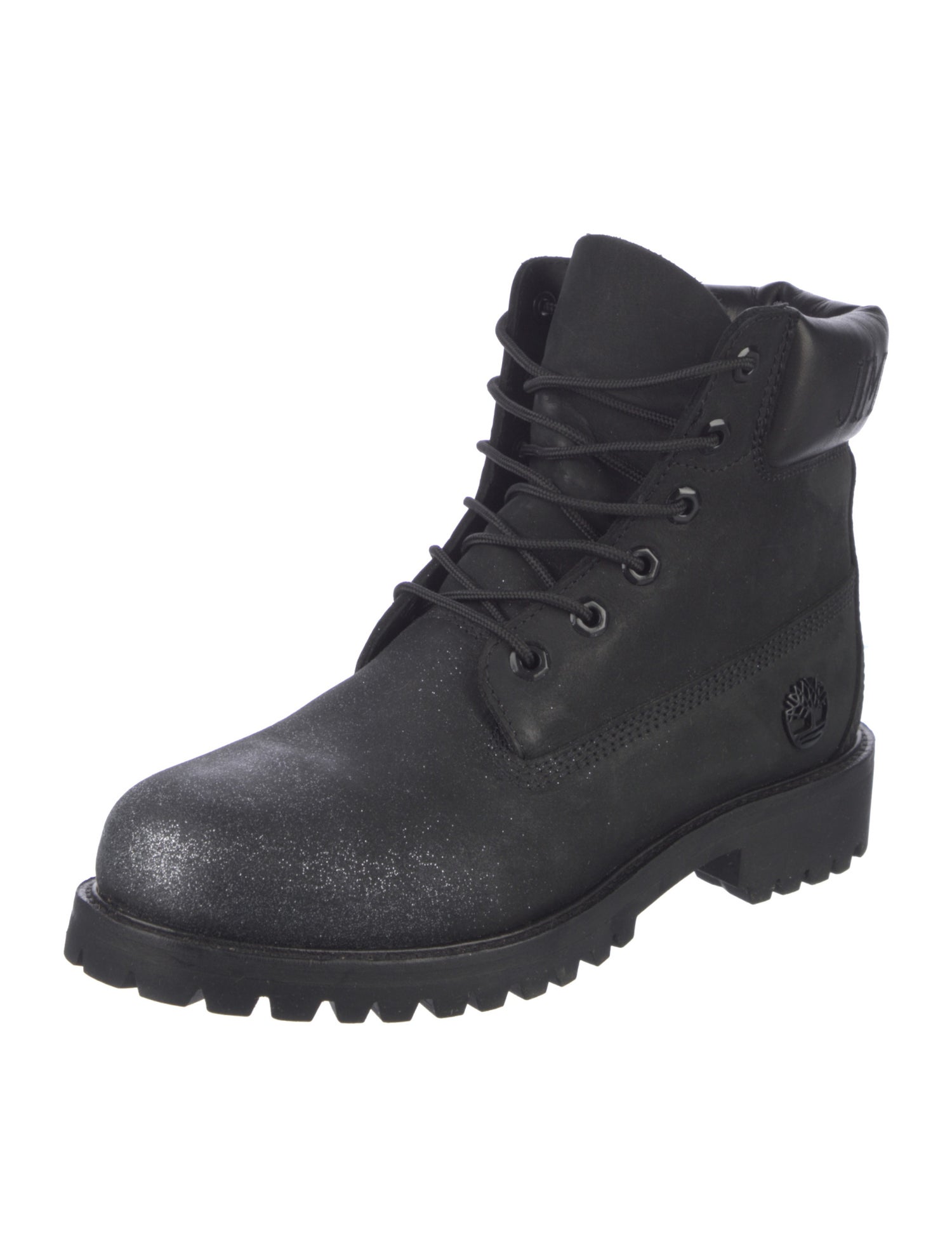 Jimmy Choo x Timberland Leather Combat Boots