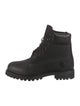 Jimmy Choo x Timberland Nubuck Glitter Accents Lace-Up Boots