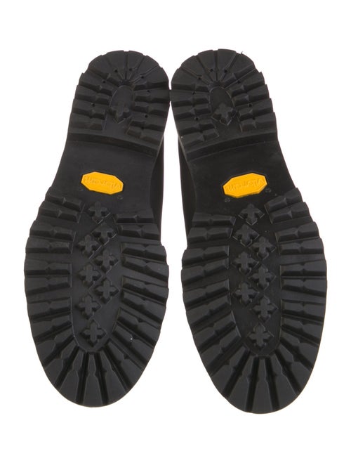 Jimmy Choo x Timberland Nubuck Glitter Accents Lace-Up Boots