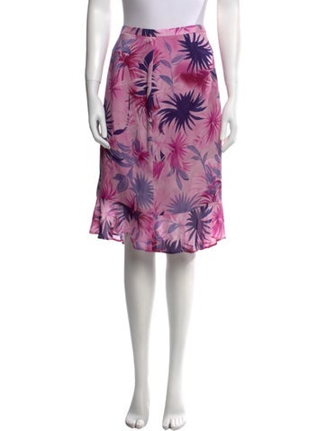 Juliana Collezione Skirts Silk Knee-Length Skirt M