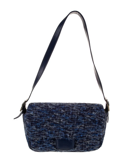 Juliana Collezione Tweed Shoulder Bag