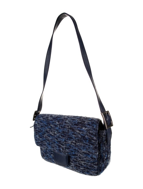 Juliana Collezione Tweed Shoulder Bag