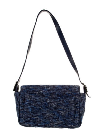 Juliana Collezione Tweed Shoulder Bag