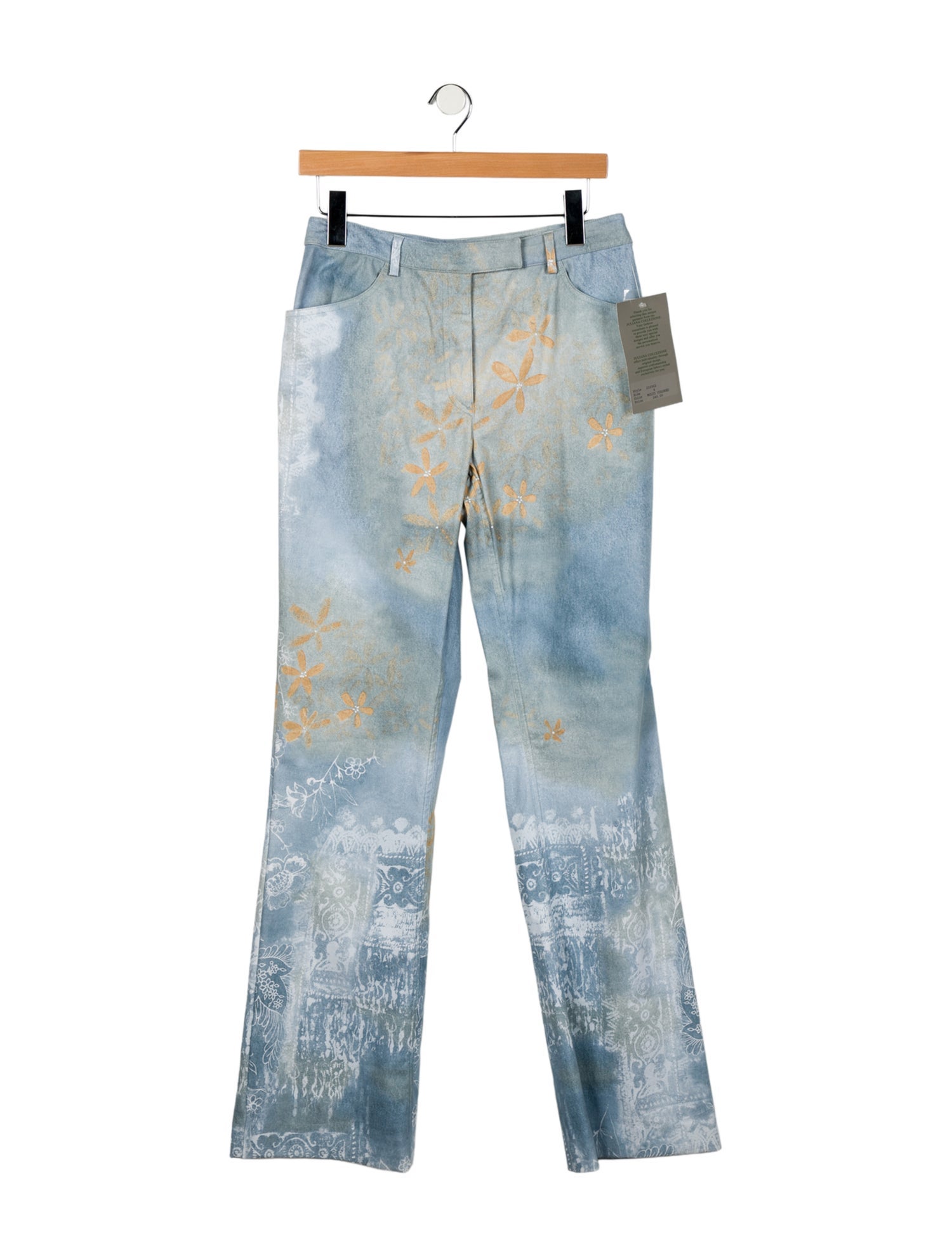 Juliana Collezione Mid-Rise Wide Leg Jeans w/ Tags