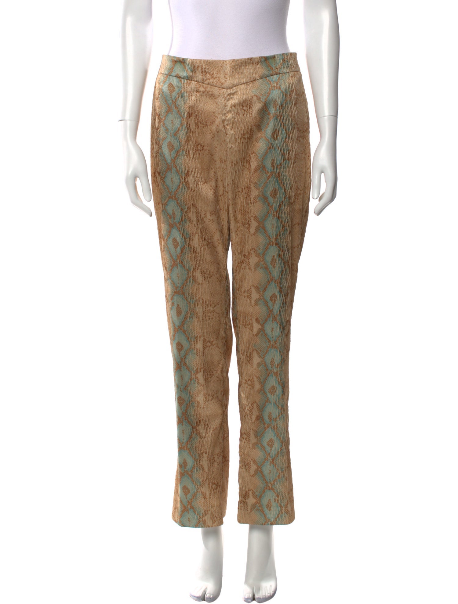 Juliana Collezione Printed Straight Leg Pants